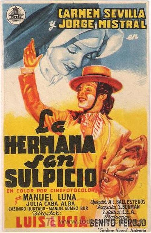 La hermana San Sulpicio 1952 official movie poster