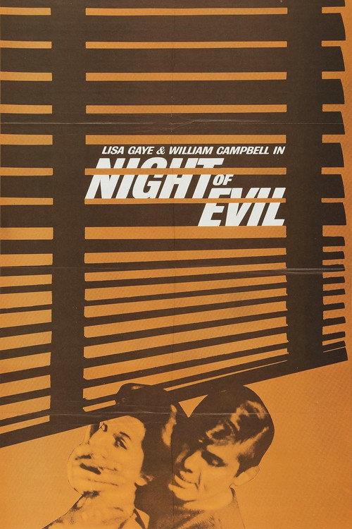 Night of Evil 1962 official movie poster