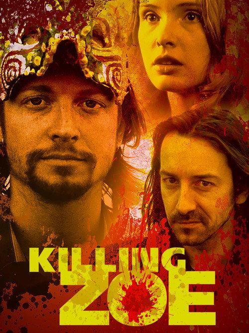Killing Zoe 1993 official movie poster