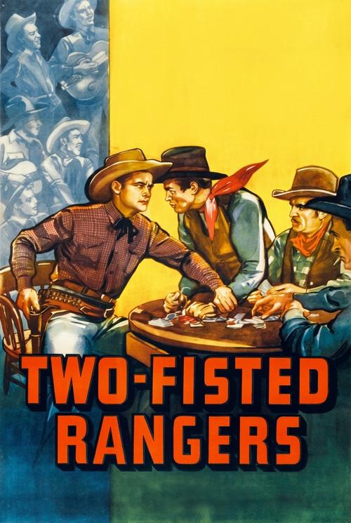Two-Fisted Rangers 1939 official movie poster
