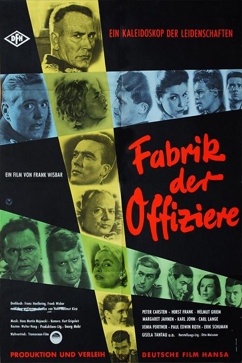 Fabrik der Offiziere 1960 official movie poster