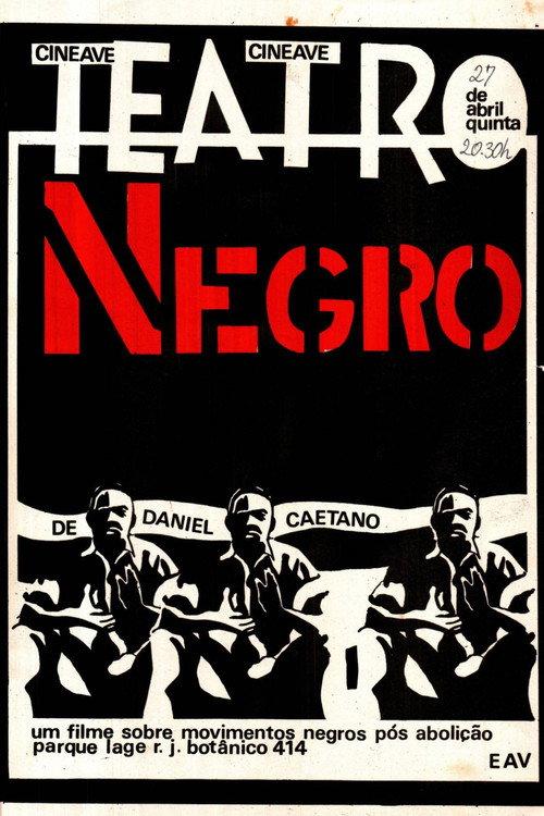 Teatro Negro 1978 official movie poster