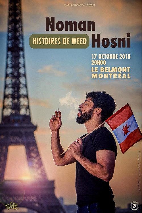 Noman Hosni : Histoires de Weed 2018 official movie poster