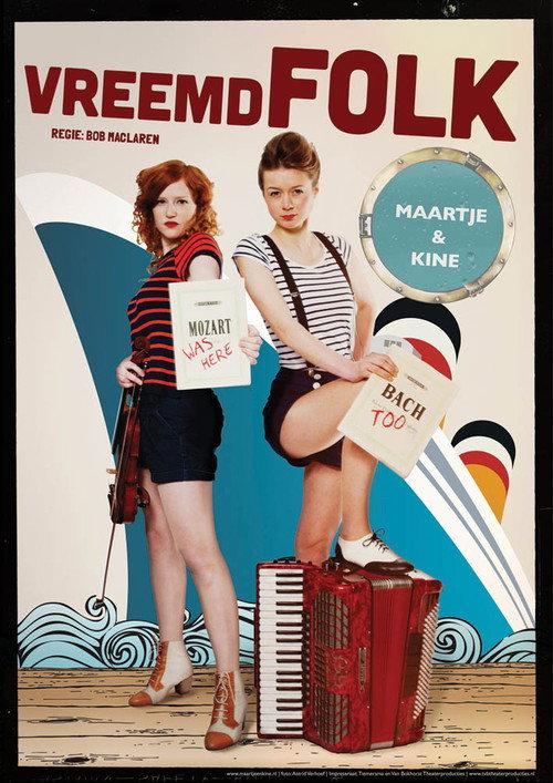 Maartje & Kine: Vreemd Folk 2017 official movie poster