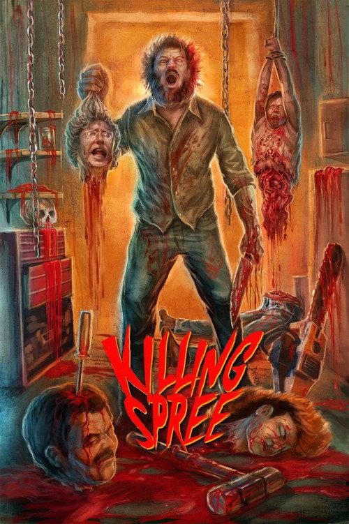 Killing Spree 1987 official movie poster