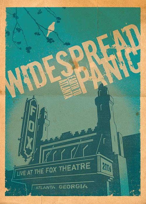 Widespread Panic: Earth to Atlanta - Live at the Fox Theatre 2006 official movie poster