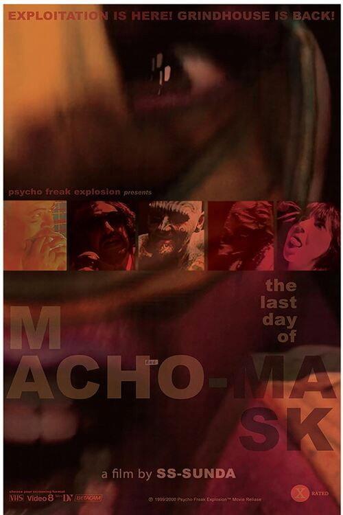 The Last Day of Macho-Mask 2000 official movie poster