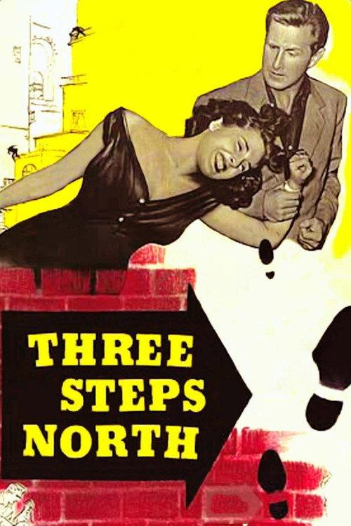 Three Steps North 1951 official movie poster