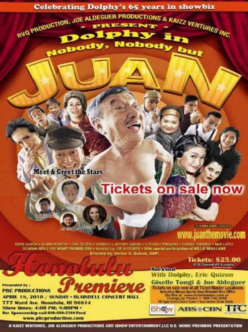 Nobody Nobody But Juan 2009 official movie poster