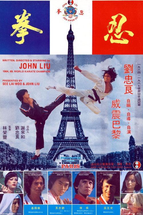 Zen Kwan Do Strikes Paris 1979 official movie poster