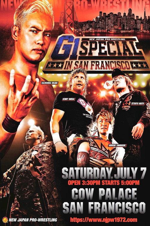 NJPW G1 Special In San Francisco 2018 official movie poster