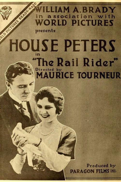 The Rail Rider 1916 official movie poster