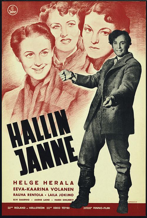 Hallin Janne 1950 official movie poster