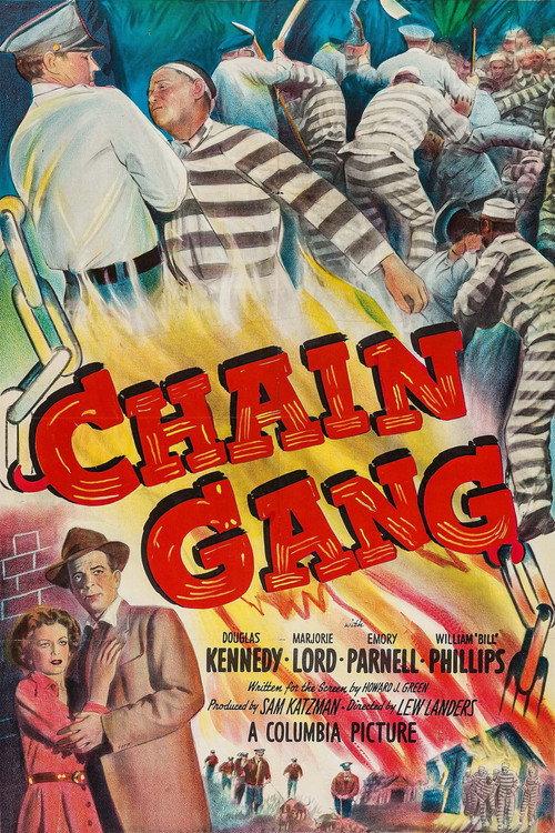 Chain Gang 1950 official movie poster