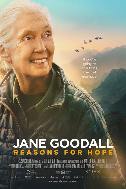 Jane Goodall: Reasons for Hope 2023 official movie poster