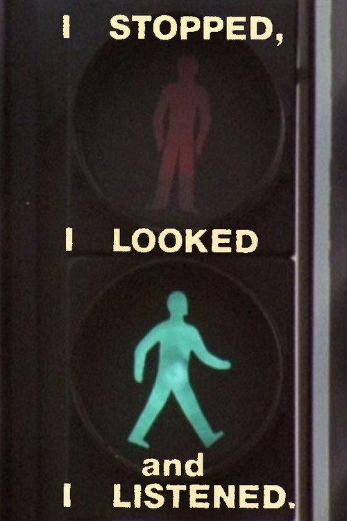 I Stopped, I Looked and I Listened 1975 official movie poster
