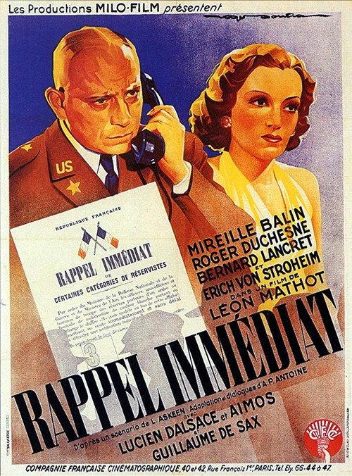 Immediate Call 1939 official movie poster