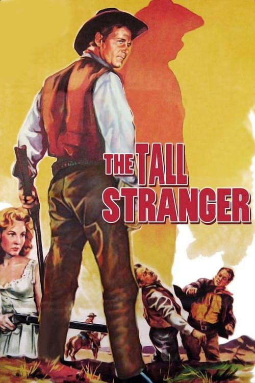 The Tall Stranger 1957 official movie poster