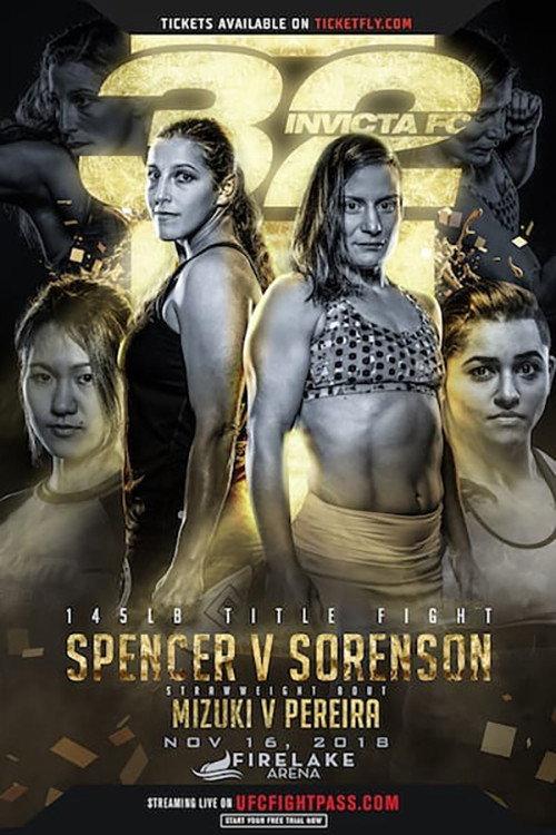 Invicta FC 32: Spencer vs. Sorenson 2018 official movie poster