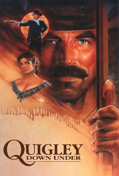 Quigley Down Under 1990 official movie poster