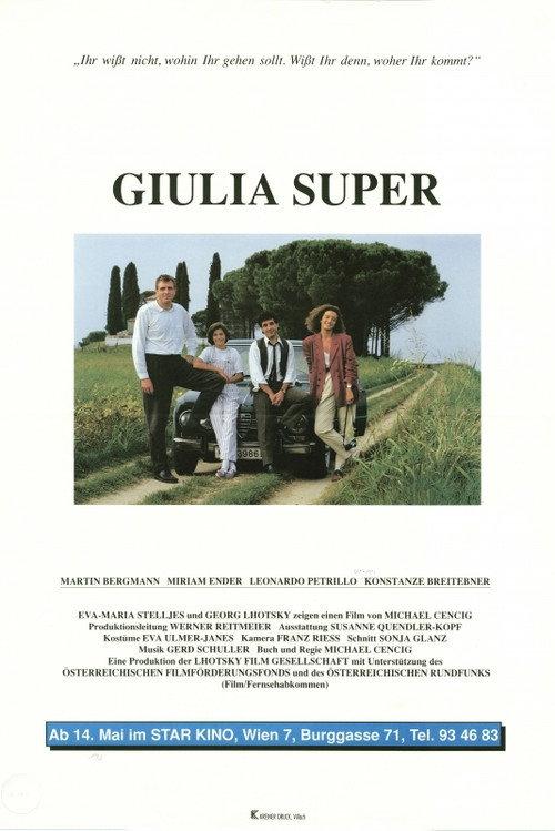 Giulia Super 1992 official movie poster