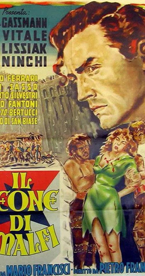 Il leone di Amalfi 1950 official movie poster