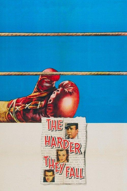 The Harder They Fall 1956 official movie poster