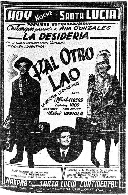 P'al otro lado 1942 official movie poster