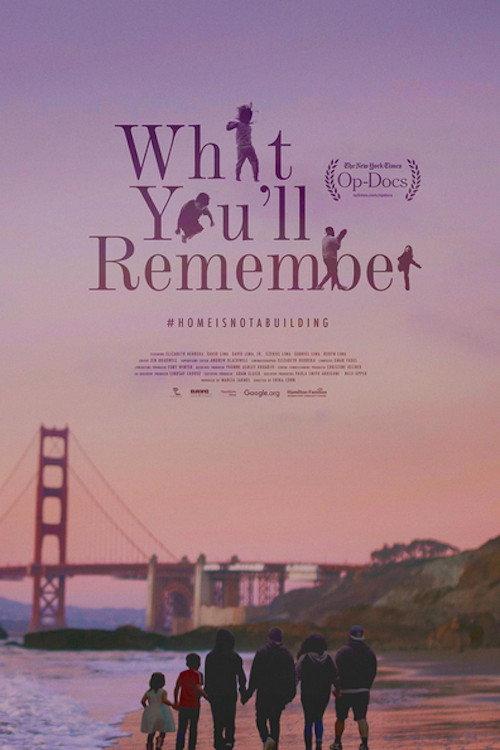 What You'll Remember 2021 official movie poster