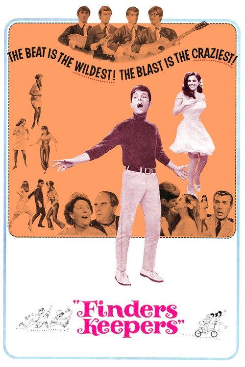 Finders Keepers 1966 official movie poster