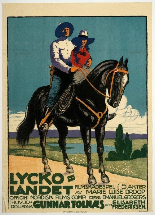 Lykkelandet 1919 official movie poster