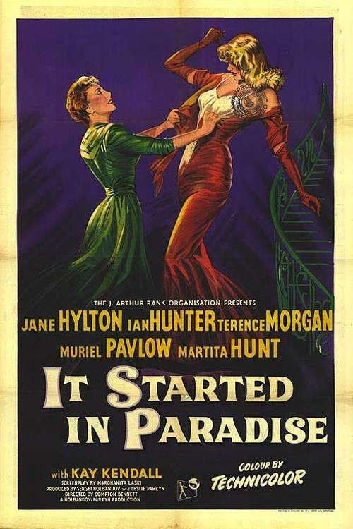 It Started in Paradise 1952 official movie poster