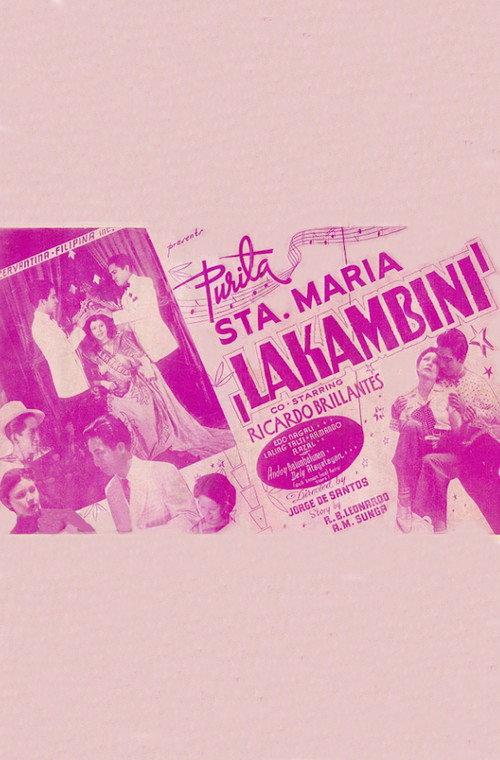Lakambini 1938 official movie poster
