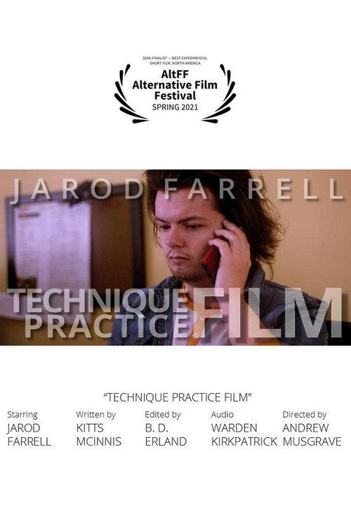 Technique Practice Film 2021 official movie poster