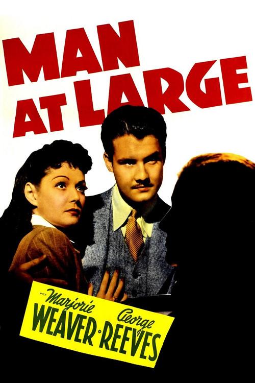 Man at Large 1941 official movie poster