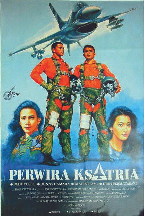 Perwira dan Ksatria 1990 official movie poster