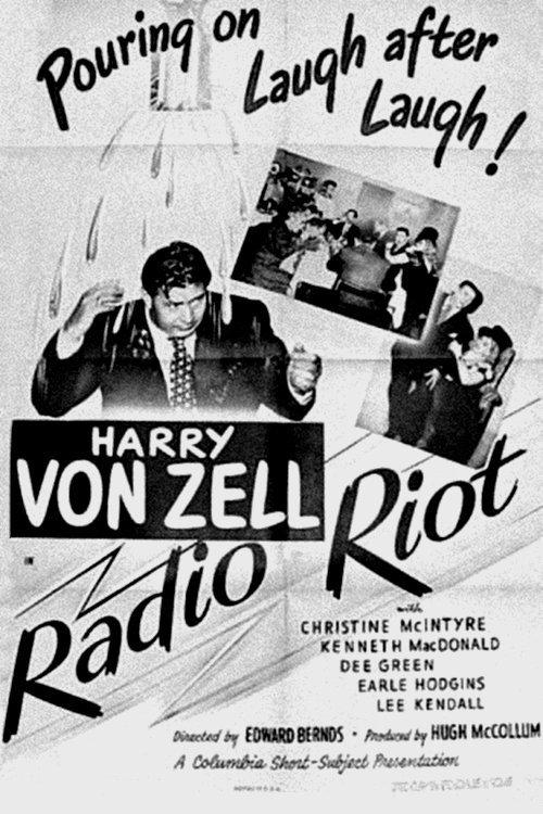 Radio Riot 1949 official movie poster