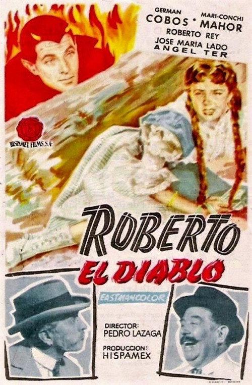 Roberto el diablo 1957 official movie poster
