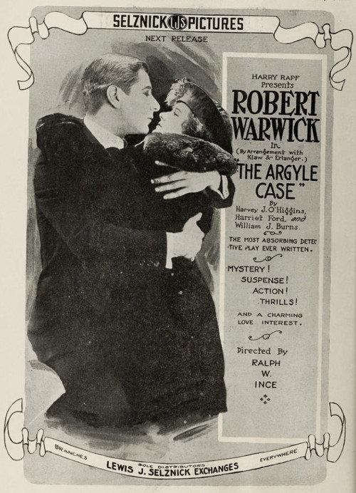The Argyle Case 1917 official movie poster