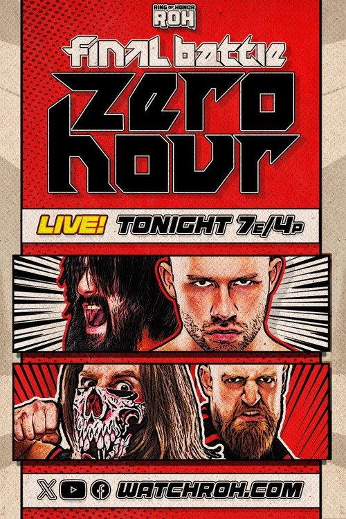 ROH Final Battle 2025 - Zero Hour 2025 official movie poster