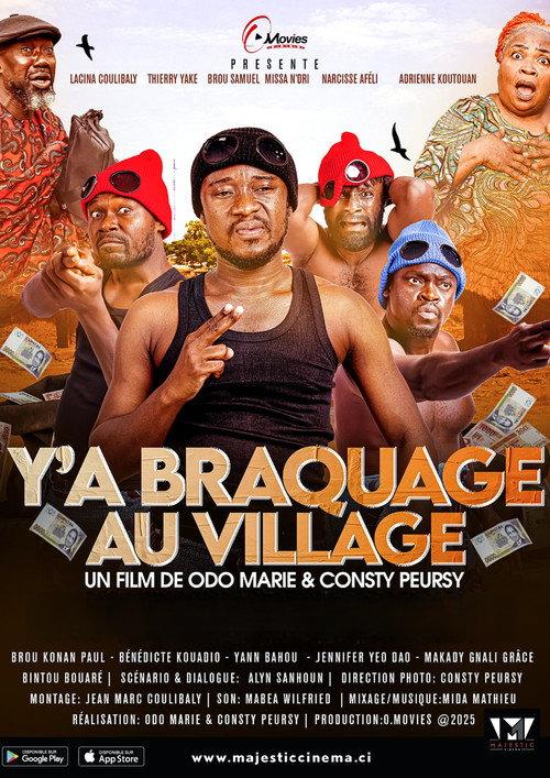 Y'a Braquage Au Village 2026 official movie poster