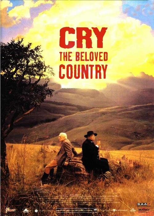 Cry, the Beloved Country 1995 official movie poster