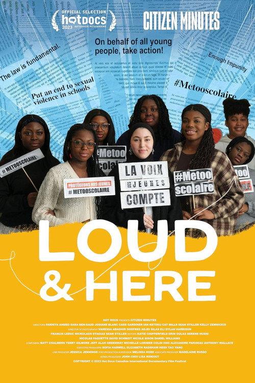 Loud & Here 2023 official movie poster