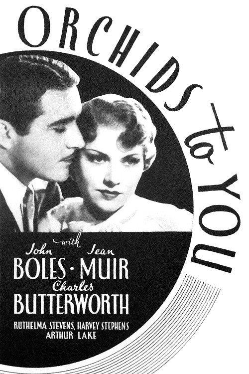 Orchids to You 1935 official movie poster