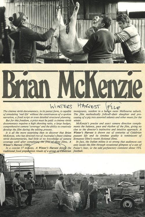 Winter's Harvest 1980 official movie poster