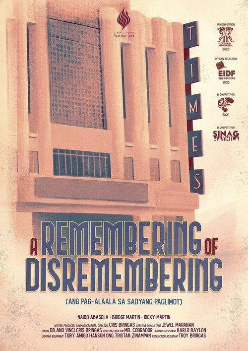 A Remembering of Disremembering 2020 official movie poster