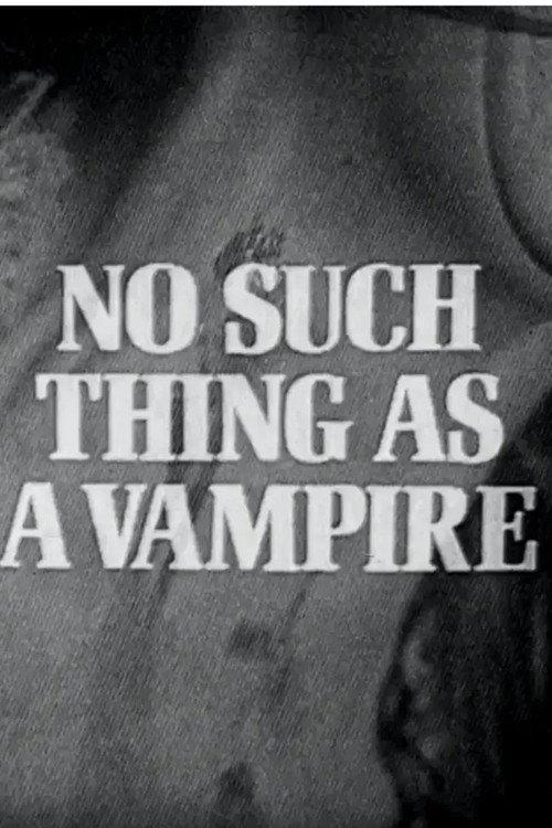 No Such Thing as a Vampire 2026 official movie poster