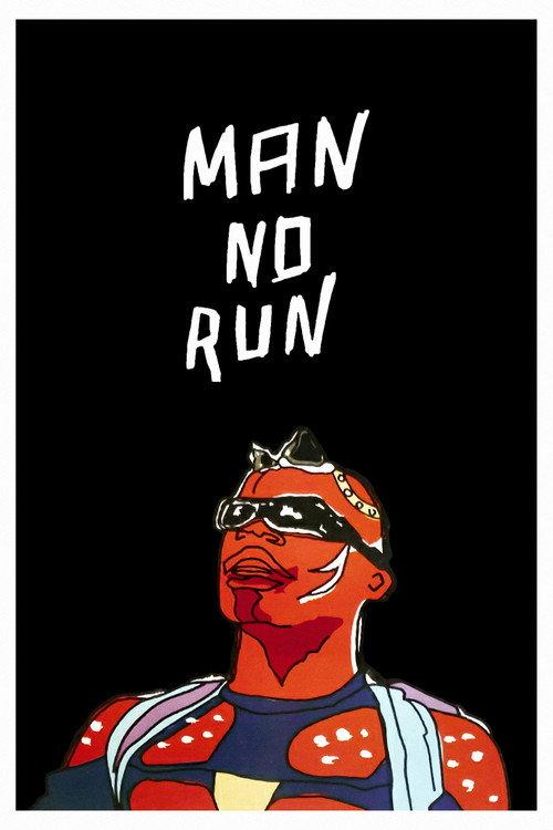 Man No Run 1989 official movie poster