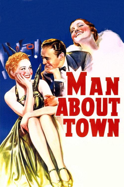 Man About Town 1939 official movie poster