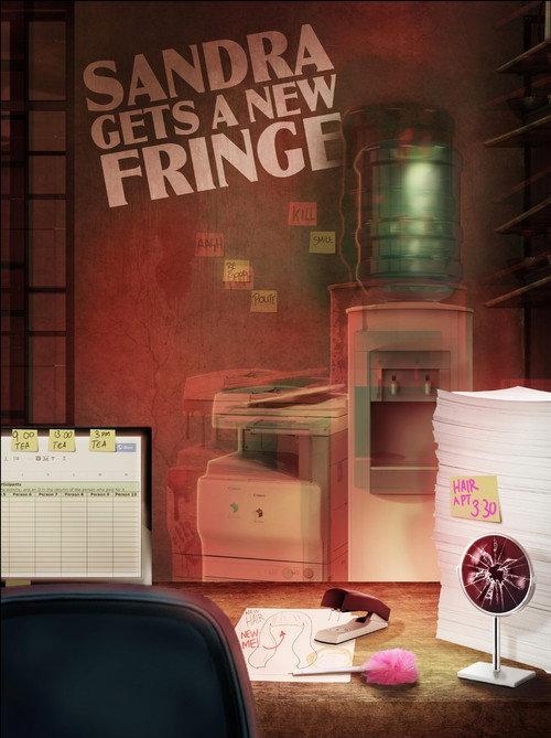Sandra Gets A New Fringe 2023 official movie poster